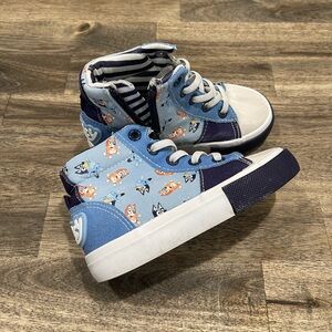 Kids High-Top Sneakers - Bluey and Bingo